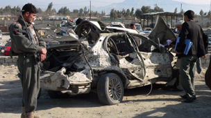 انفجار سيارة جوار سوق علي محسن بالستين الشمالي