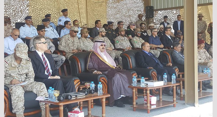 سفيرا اميركا والسعودية يحضران حفل تخرج دفعة جديدة من قوات خفر السواحل في المكلا