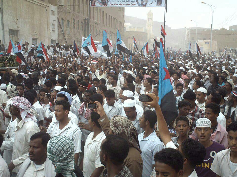 تظاهرات باليمن ضد اعتقال 4 من “الحراك الجنوبي”