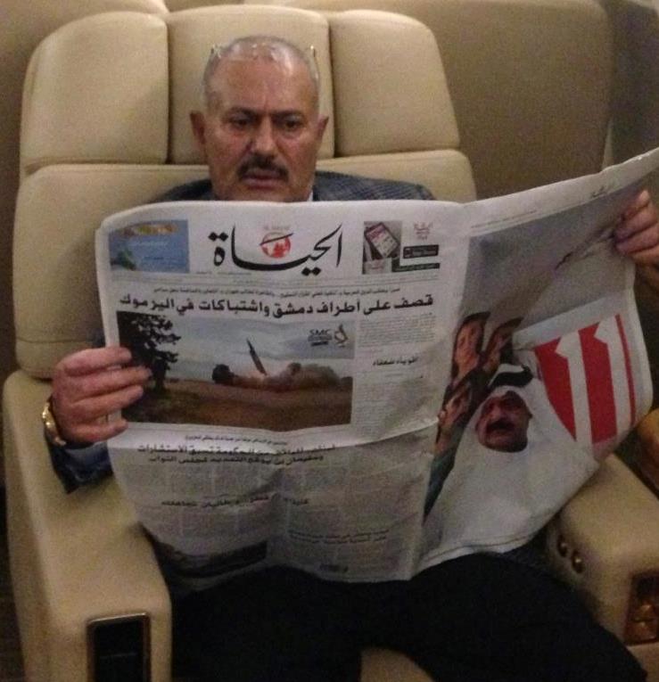 “صالح” يفاجئ المراقبين ويعود إلى اليمن